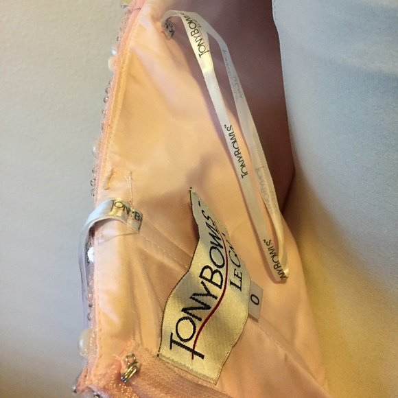 Tony Bowls Le Gala Ice Drop Waist Prom Dress - Picture 6 of 6